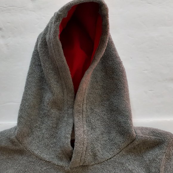 Old Navy Boys Hoodie Fleece Sweatshirt Gray Pullover Size 3T - Picture 2 of 13